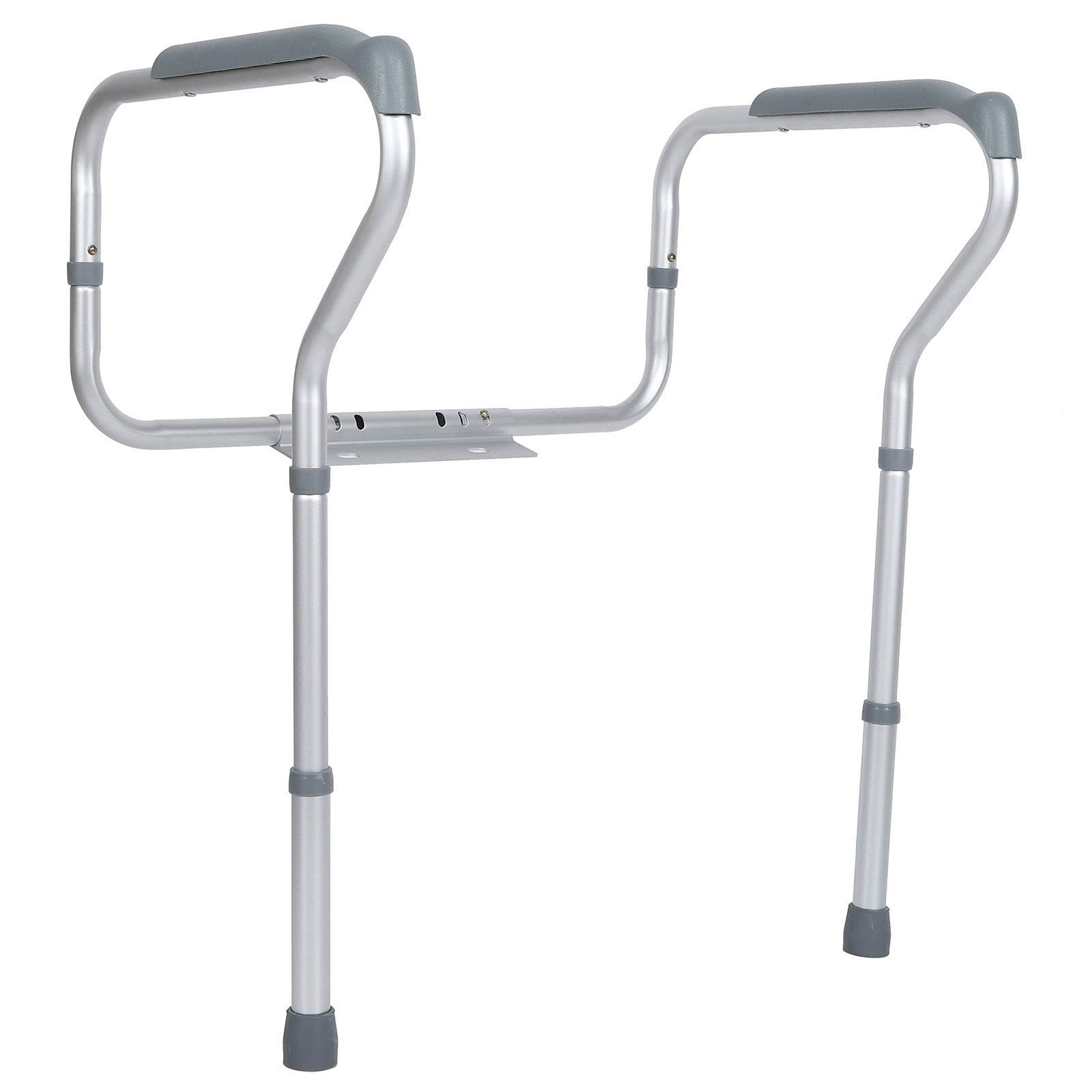 Ejoyous Cadre Toilette Barre Appui Réglable Alu 135 kg