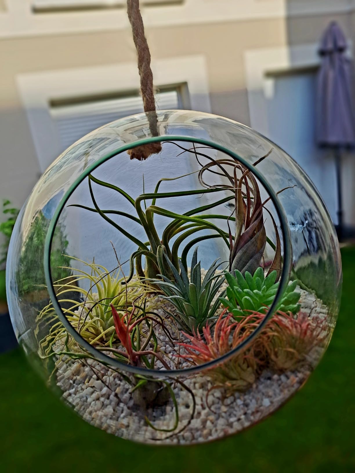 FEPITO Plantes succulentes artificielles vertes x15 mini