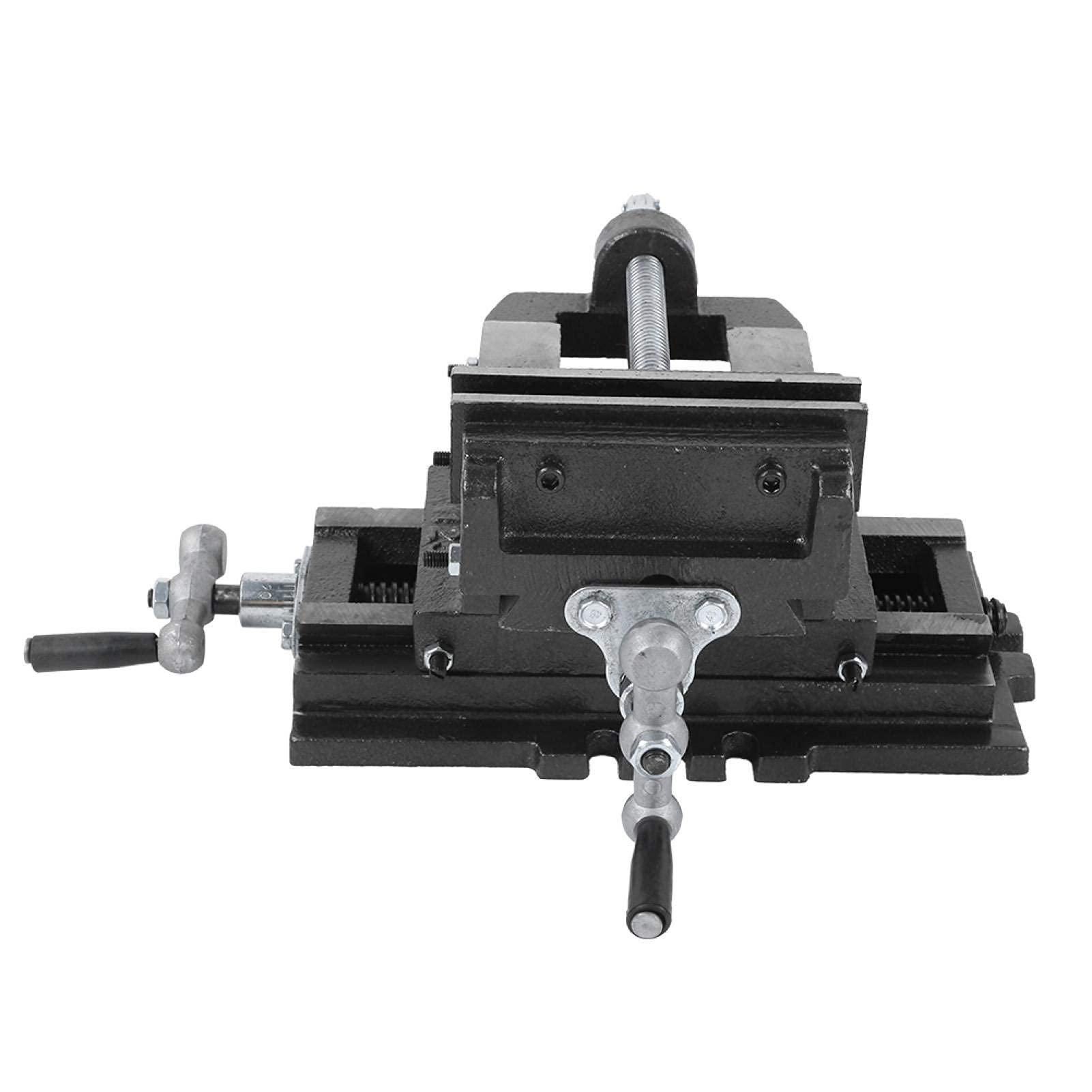 Ejoyous Tool étau croisé 2 axes fonte 130 mm perceuse