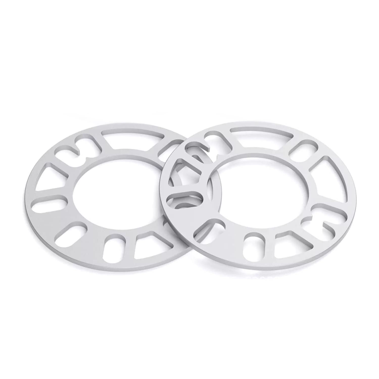 Tissting Vehicle Boat Accessories Entretoise Roue 5mm Argent Lot 2