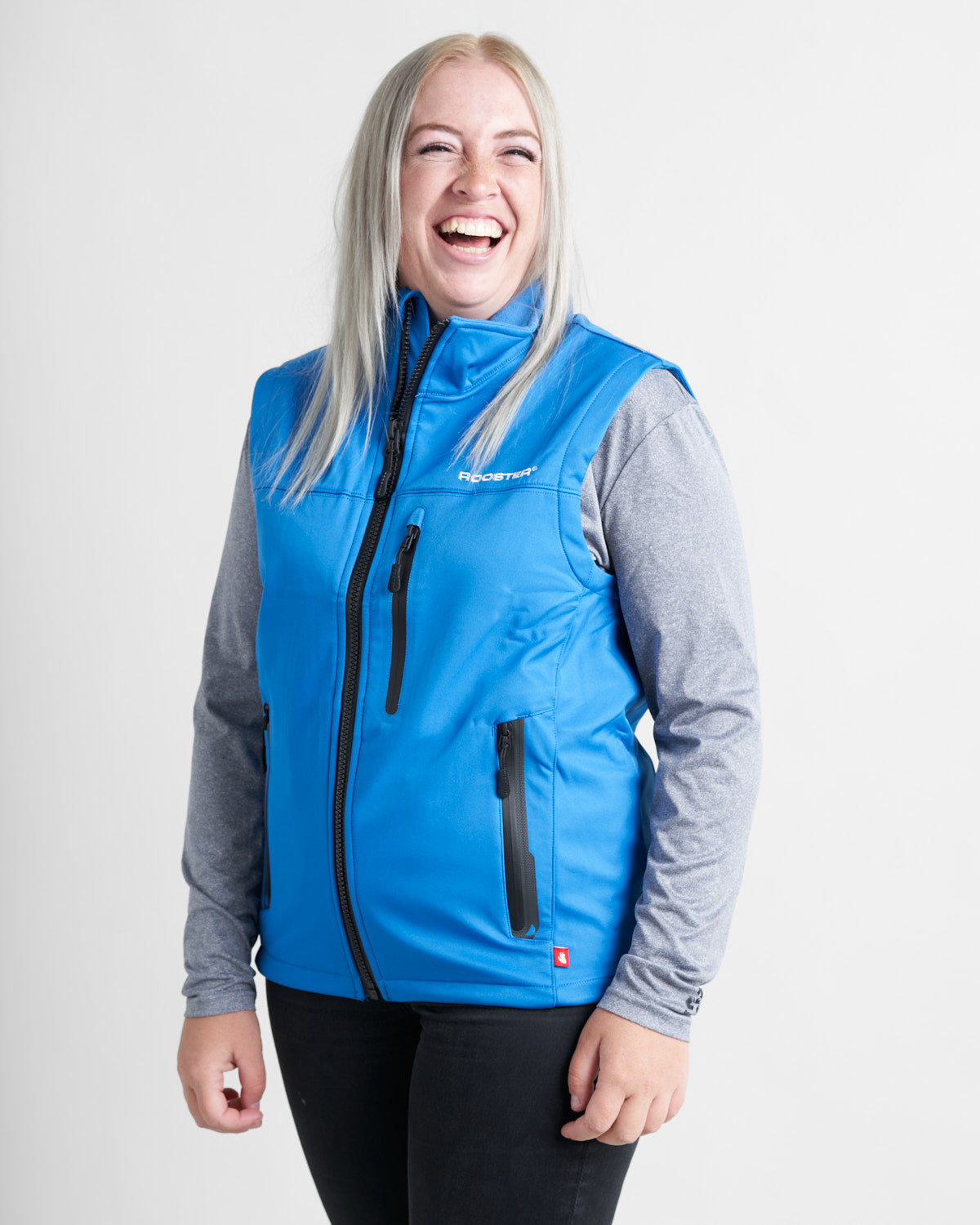 Rooster Coastal Soft Shell Gilet sans manches noir coupe-vent