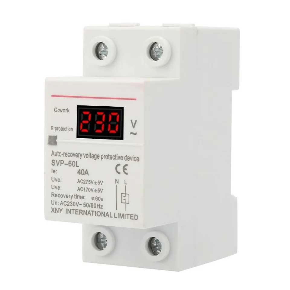 Jadeshay Installation Électrique protecteur de tension 230V 40A auto