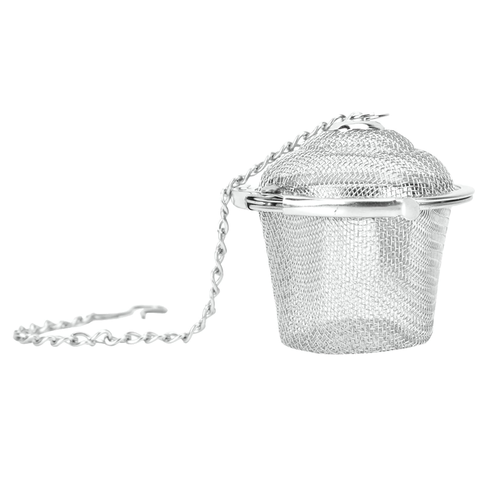 Tissting Kitchen Bathroom boule à thé inox L maille fine