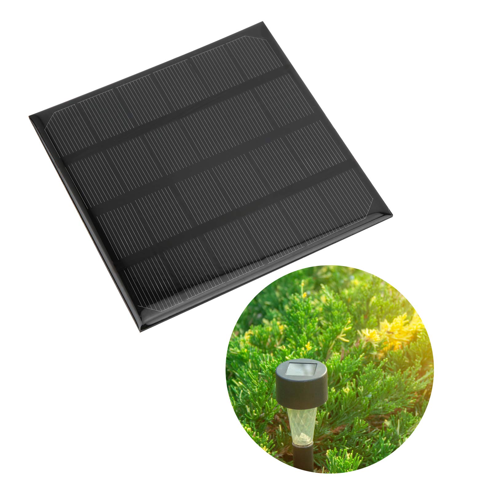 Jadeshay Solaire mini panneau 2W 6V 115mm bricolage