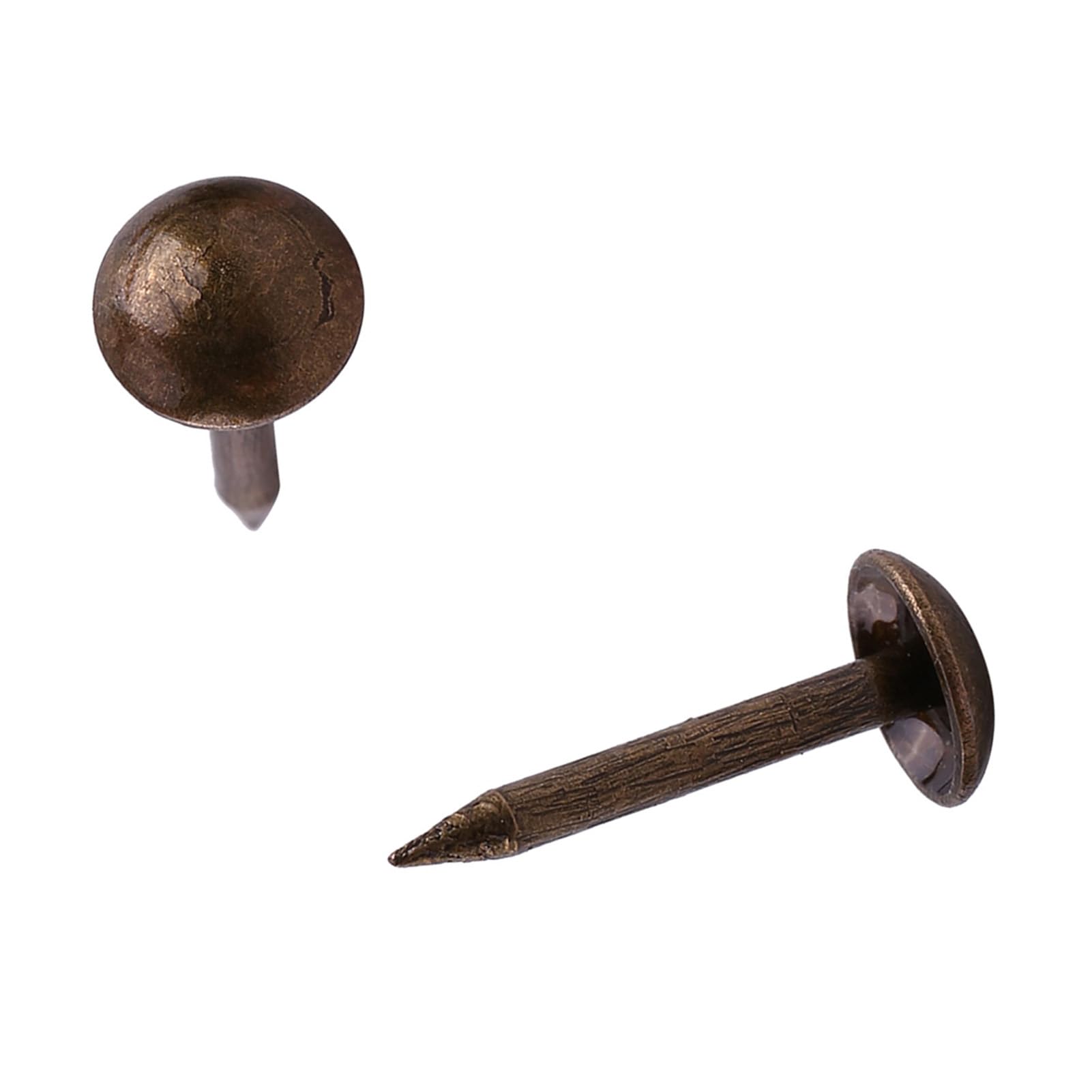 FTVOGUE Clous Tapissier Bronze 6x14mm 100 Pièces vintage