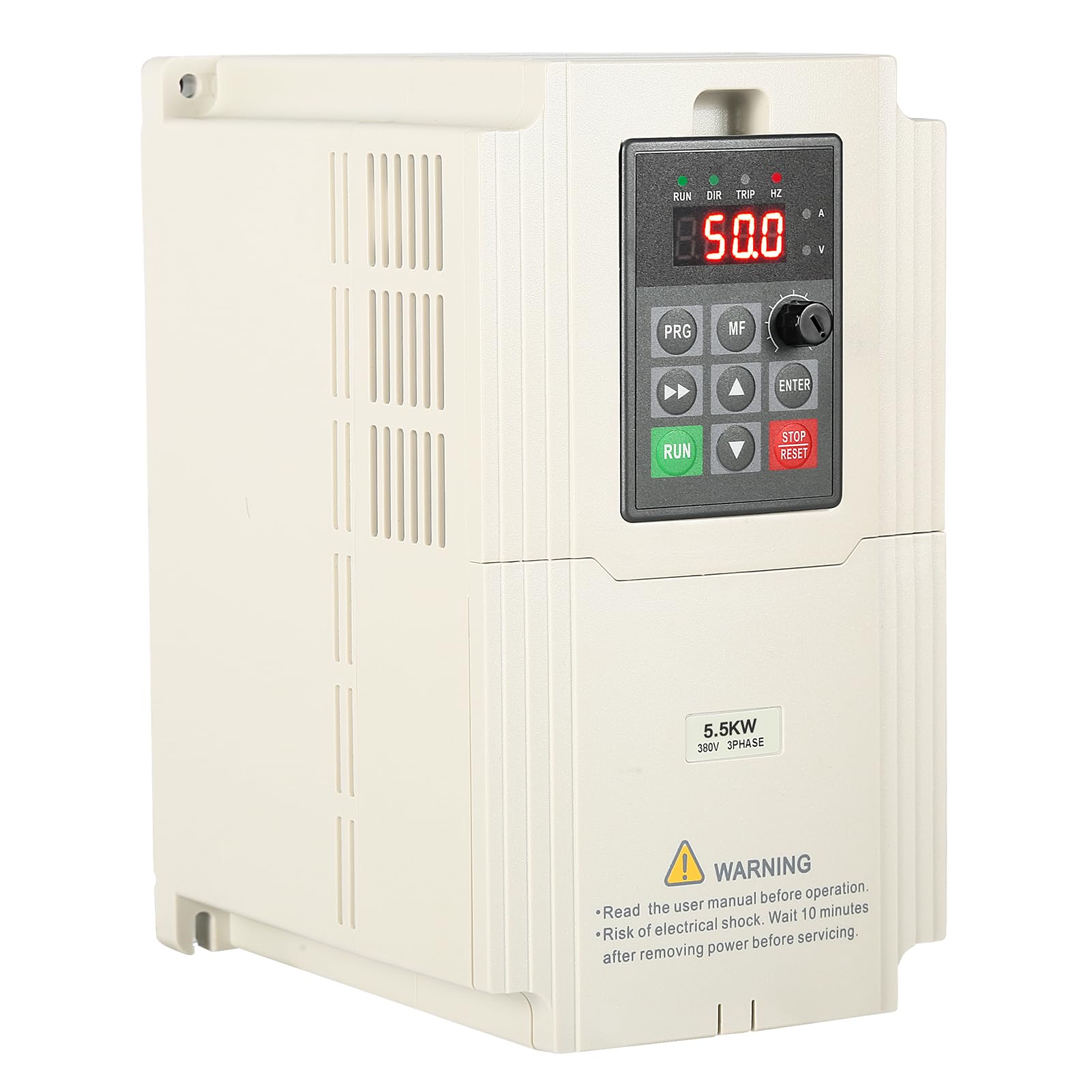 Jadeshay onduleur VFD 380V 5,5kW variateur triphasé