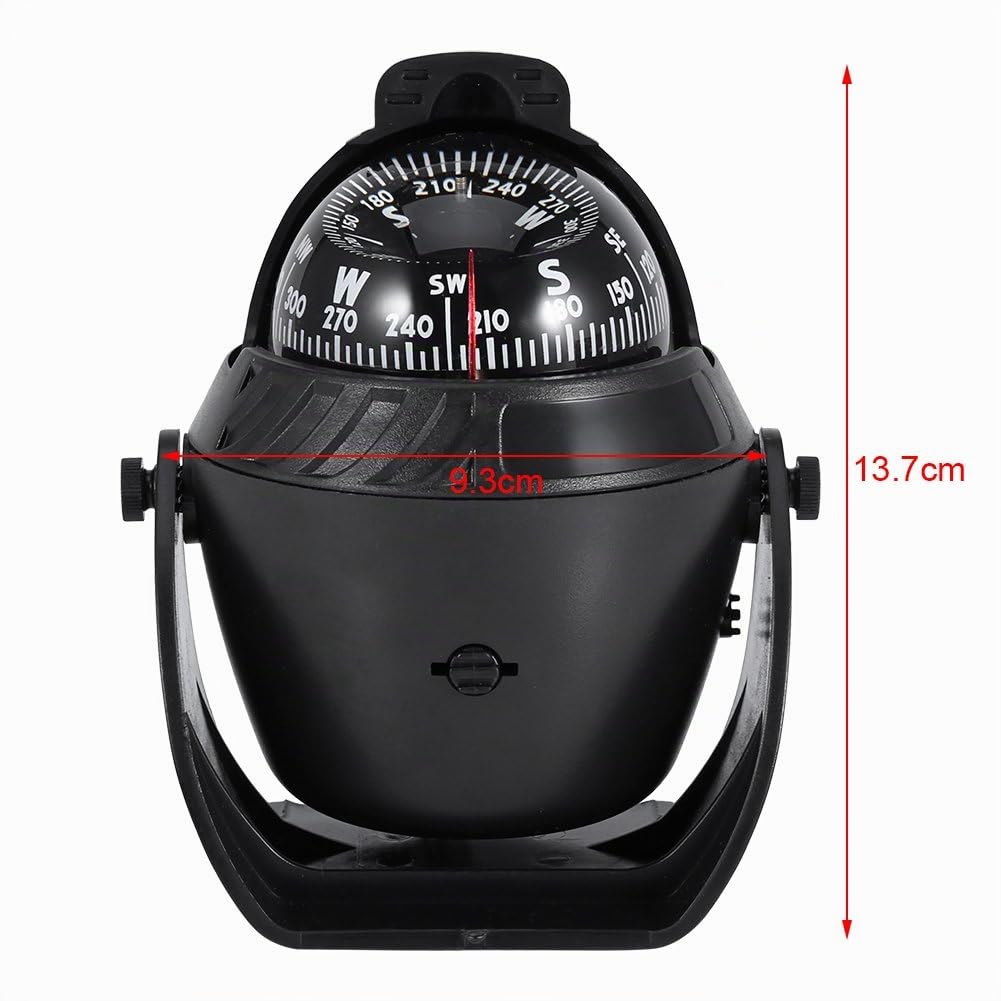 Ejoyous Sports & Equipment boussole bateau LED réglable