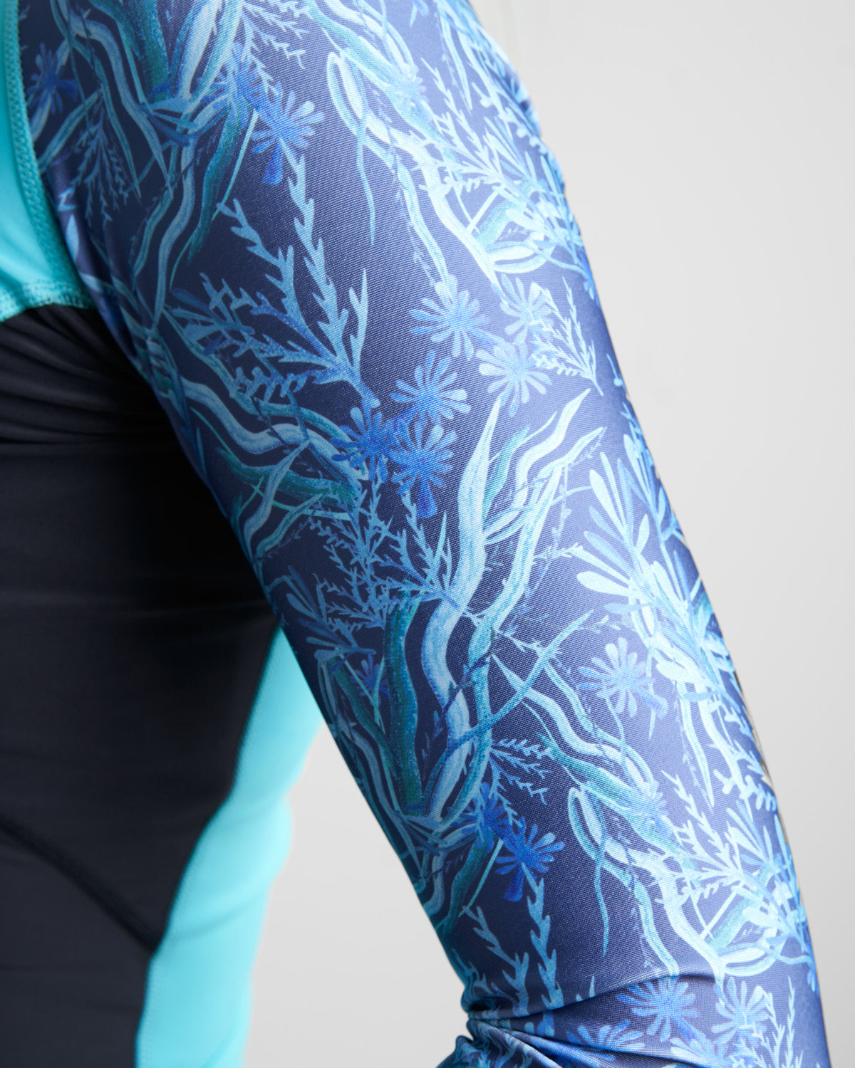 Rooster UV Rash Top lycra femme manches longues Sea Grass UV50+