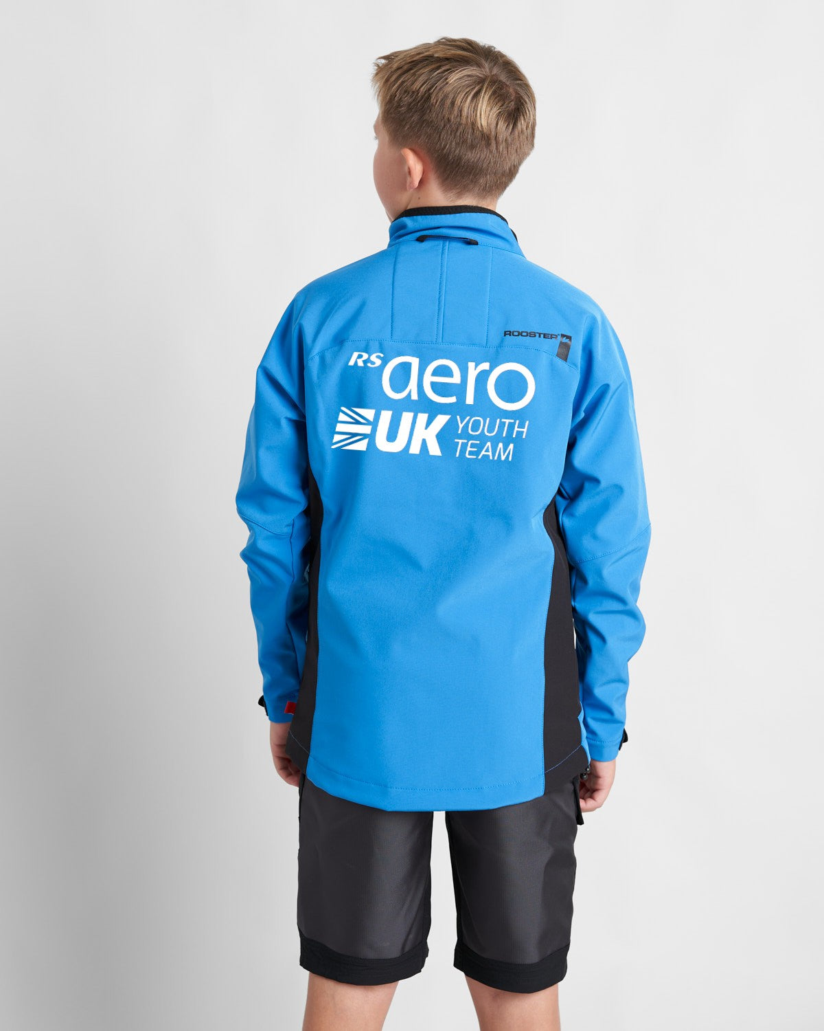 Rooster Coastal veste softshell junior sans capuche noir RS Aero