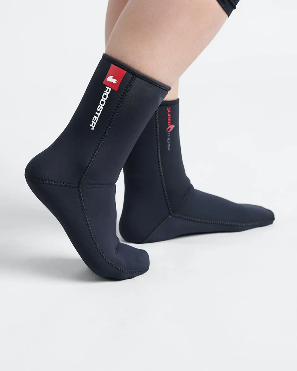 Rooster Supertherm chaussettes néoprène 4mm S/M