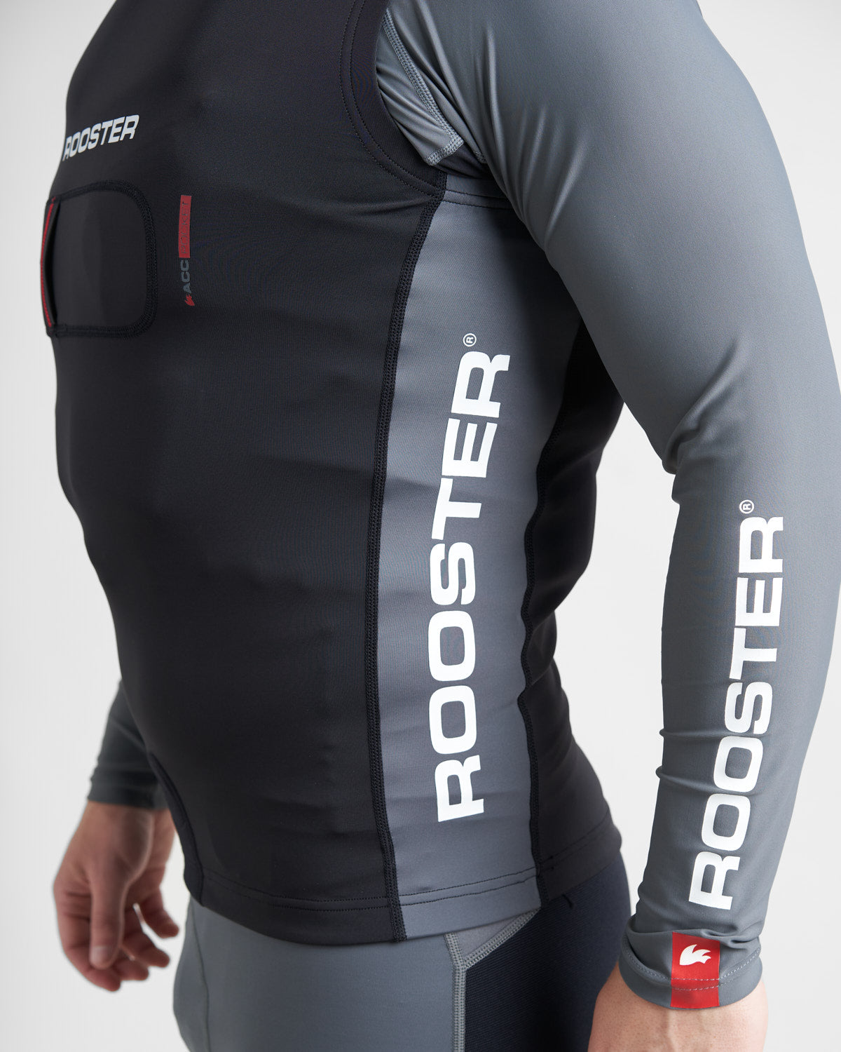 Rooster Pro Compression Bib harnais trapèze poche couteau taille L