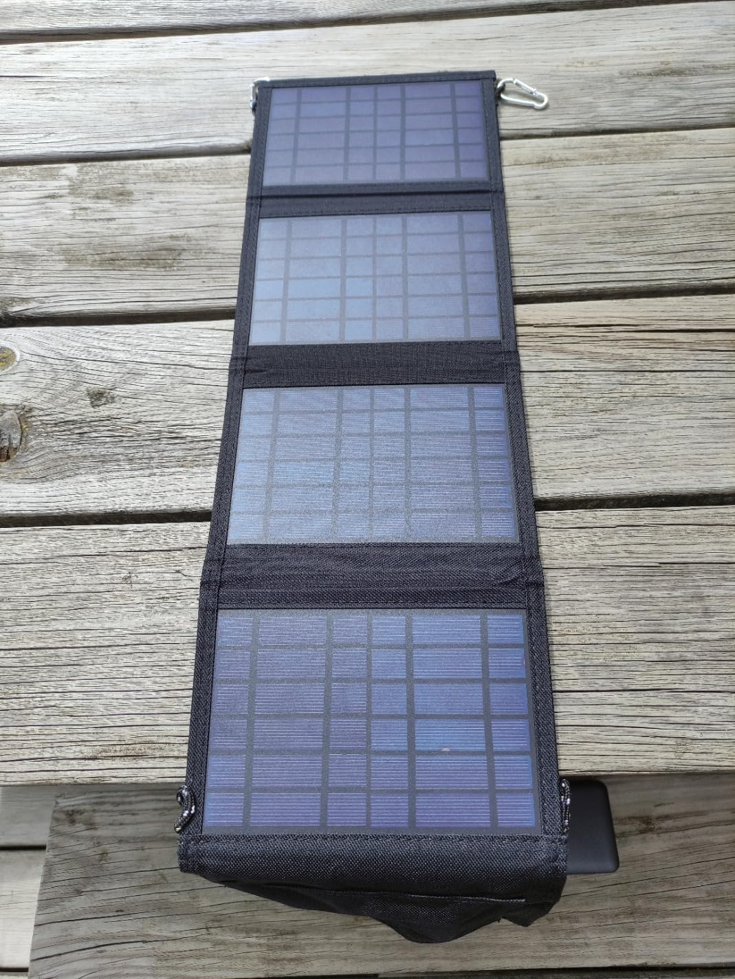 Jadeshay Solaire Photovoltaïque panneau 40W pliable USB