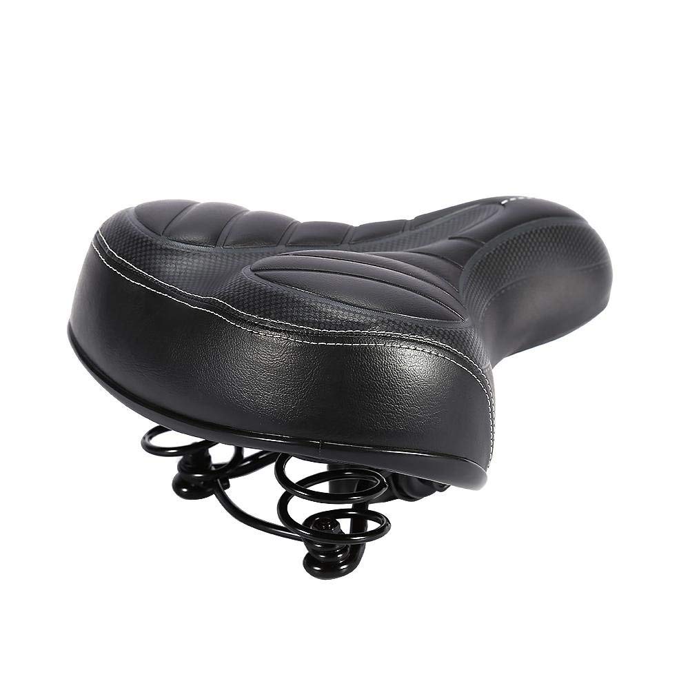 Ejoyous Selle Vélo Gel Confort Ressorts 25x20 cm