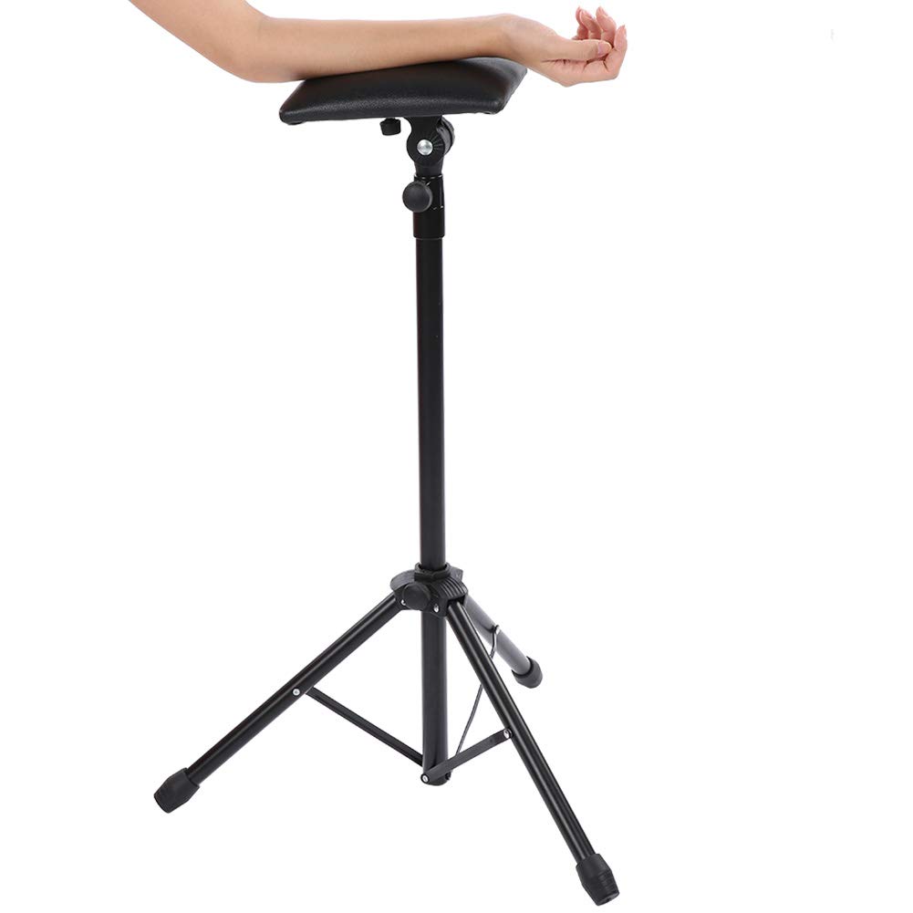 Ejoyous Health Beauty accoudoir tatouage noir réglable 83-136 cm