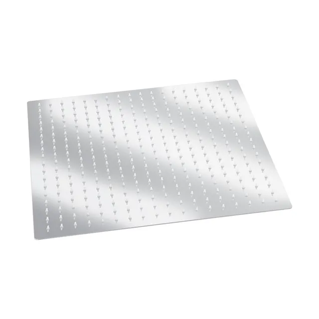 Ejoyous Bathroom Pommeau Douche Pluie 50x50cm Inox Argent