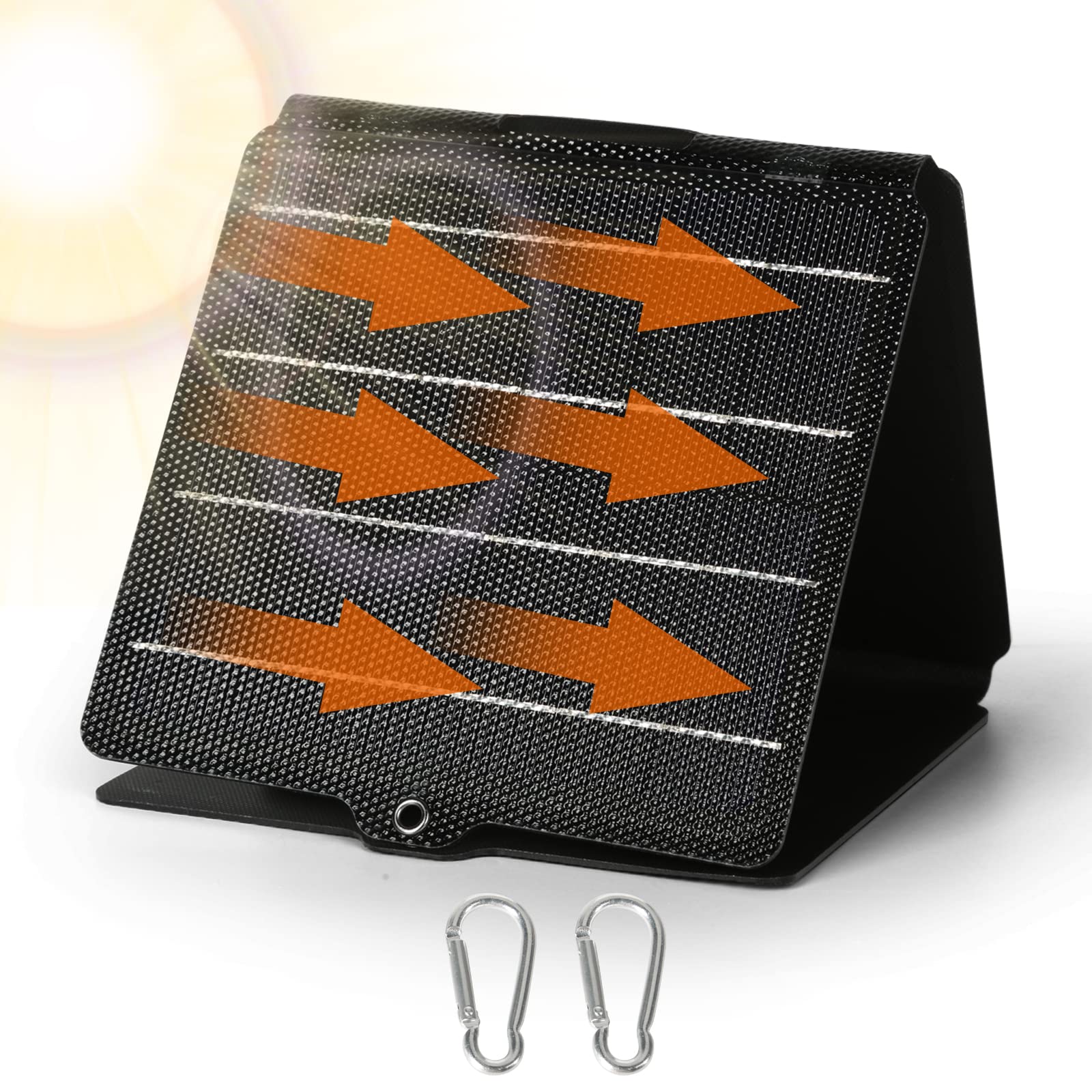 Jadeshay Solaire 20W panneau portable pliable USB