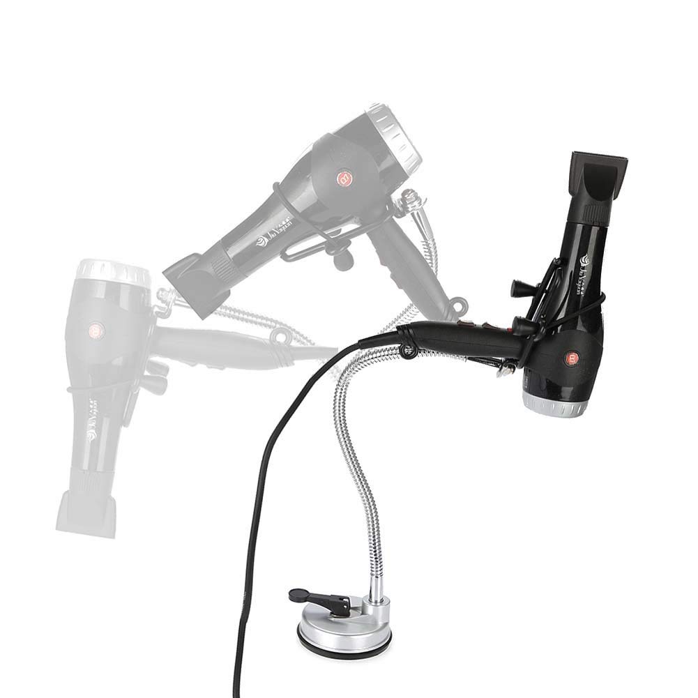 Ejoyous Support Sèche-Cheveux Ventouse Rotatif 360° Mains Libres