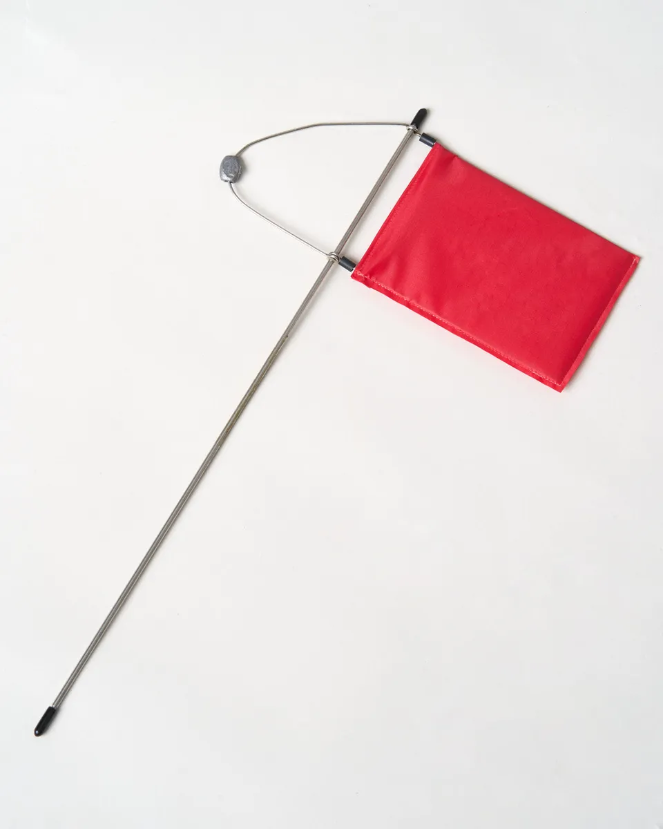 Rooster Wind Indicators Racing Burgee penon rose