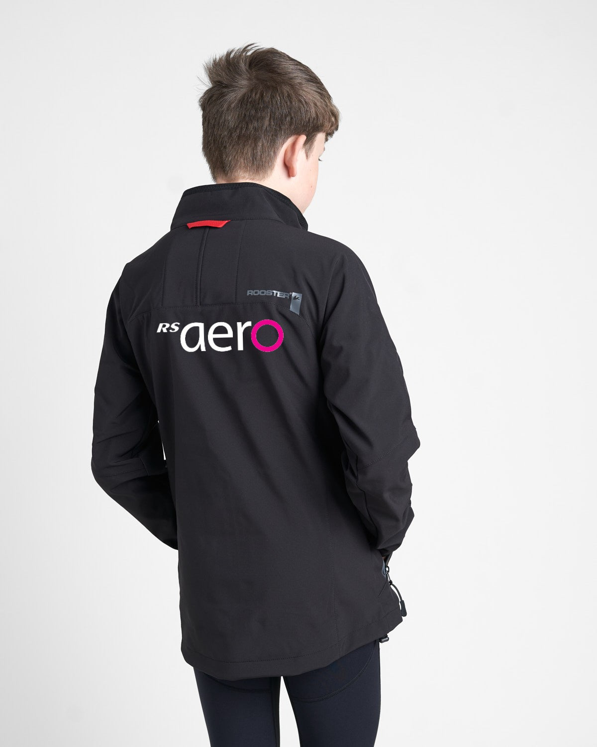 Rooster Coastal veste softshell junior RS Aero noir sans capuche