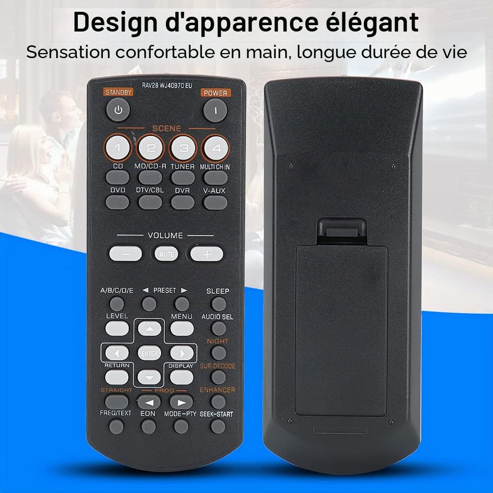 Ejoyous Living Room Télécommande RAV28 RAV34 RX-V361