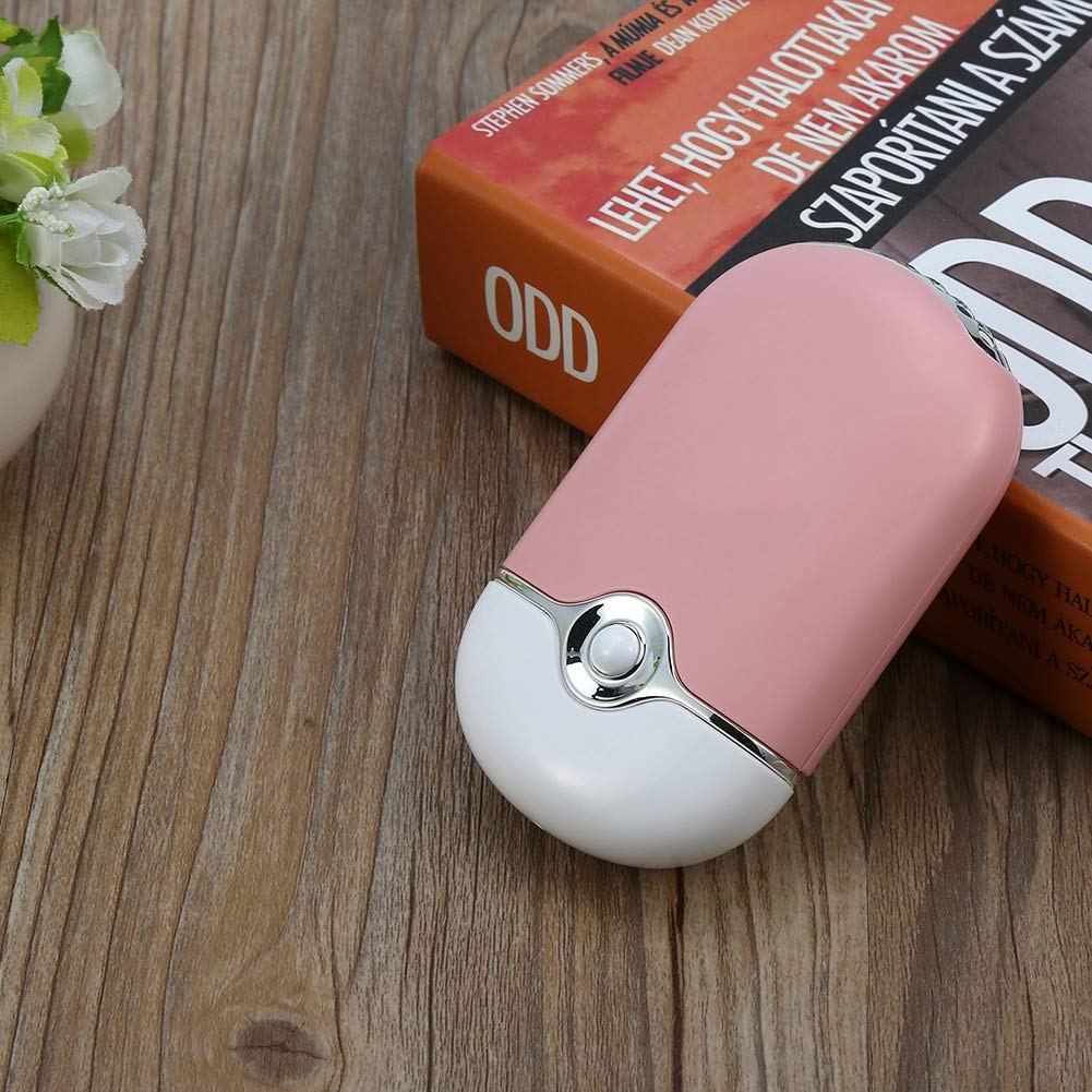 Jadeshay Articles Ménagers mini ventilateur cils USB rose ABS