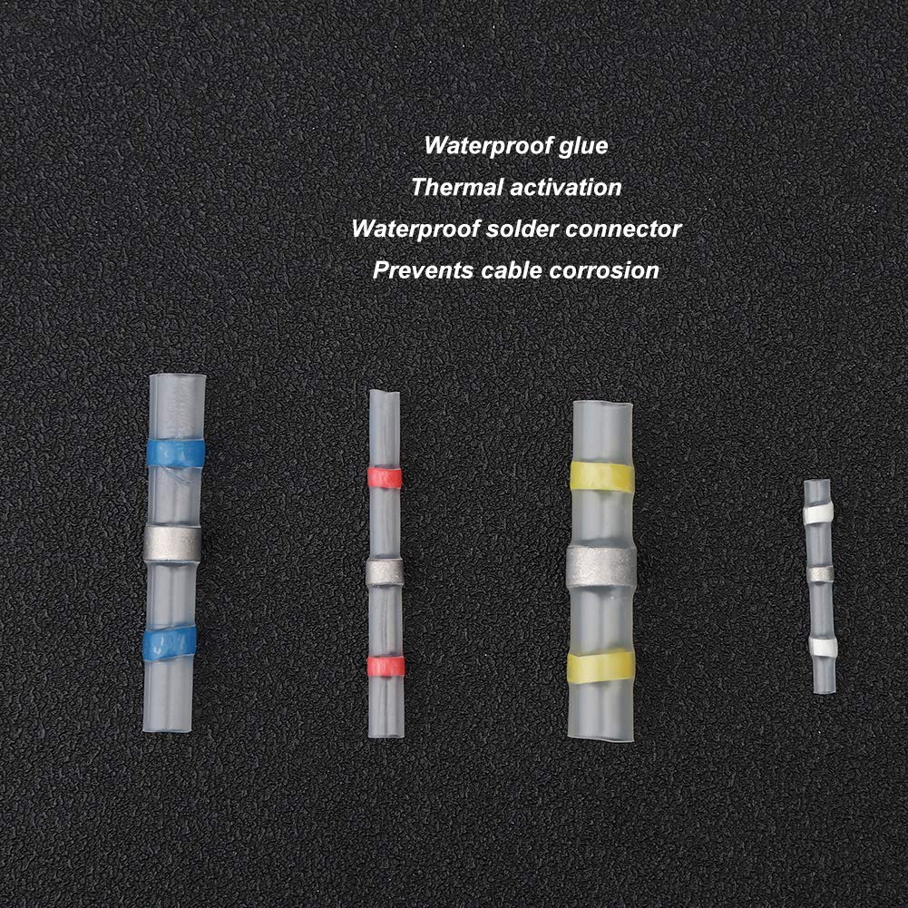FTVOGUE Connecteur à souder thermorétractable étanche 300 pcs