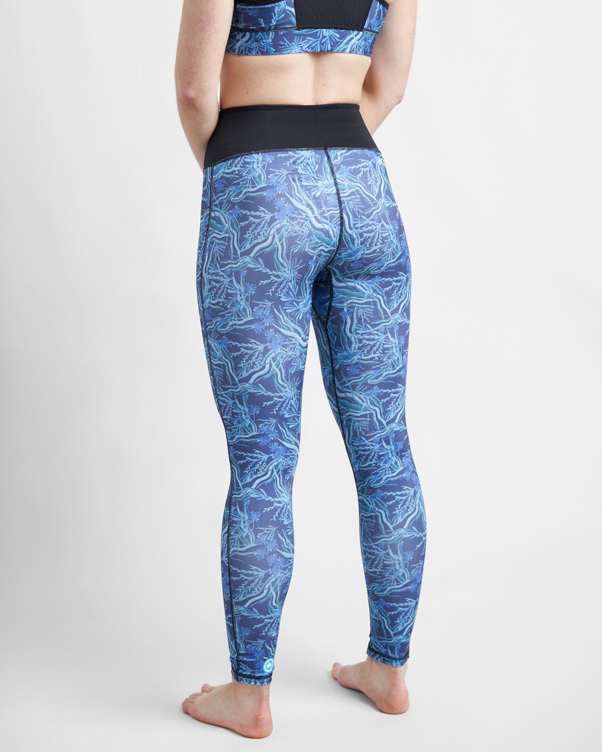Rooster UV Legging sport femme noir taille haute