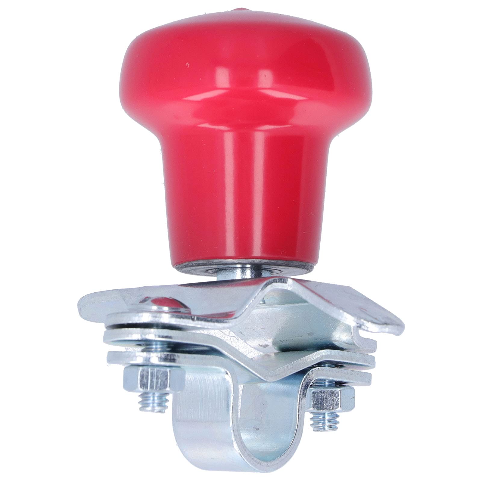 Tissting bouton volant universel métal rouge