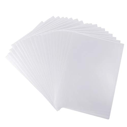 FEPITO Office pochette plastique A4 transparente lot de 80 PP