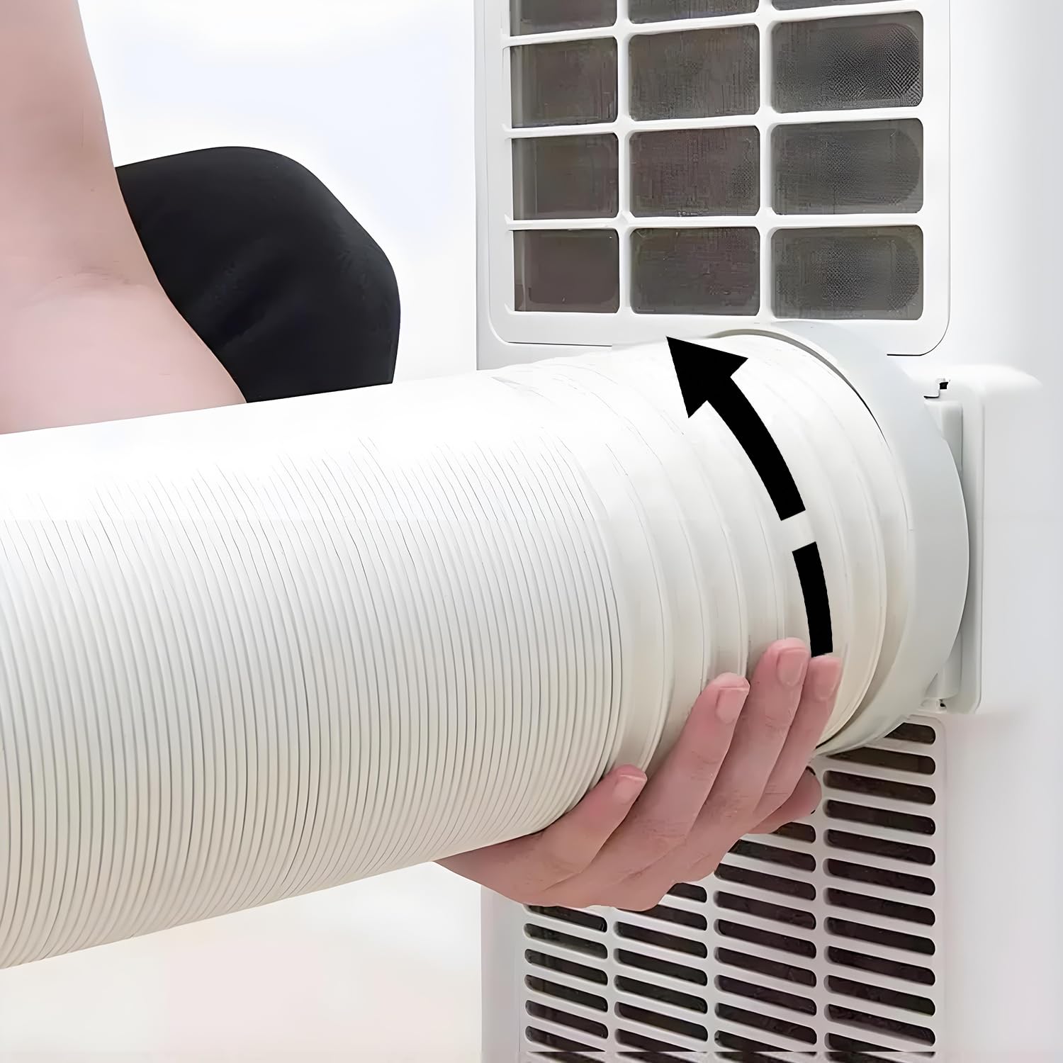 Tissting Tuyau Évacuation Climatiseur Mobile 3 m 150 mm Extensible