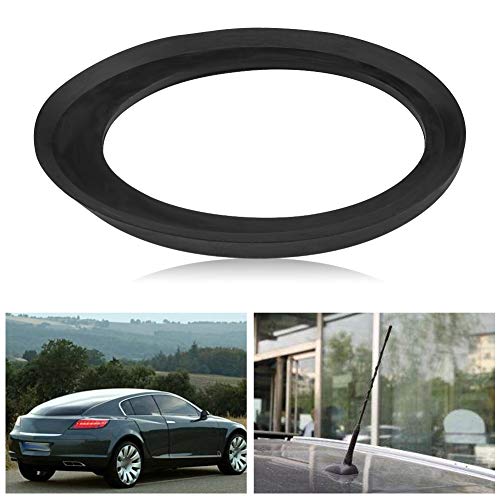 Ejoyous Joint caoutchouc base antenne toit voiture noir 6,2x4,3 cm