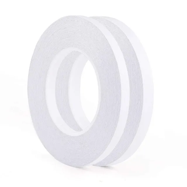 FEPITO Lot 2 Ruban Adhésif Double Face 9mm+12mm x35m