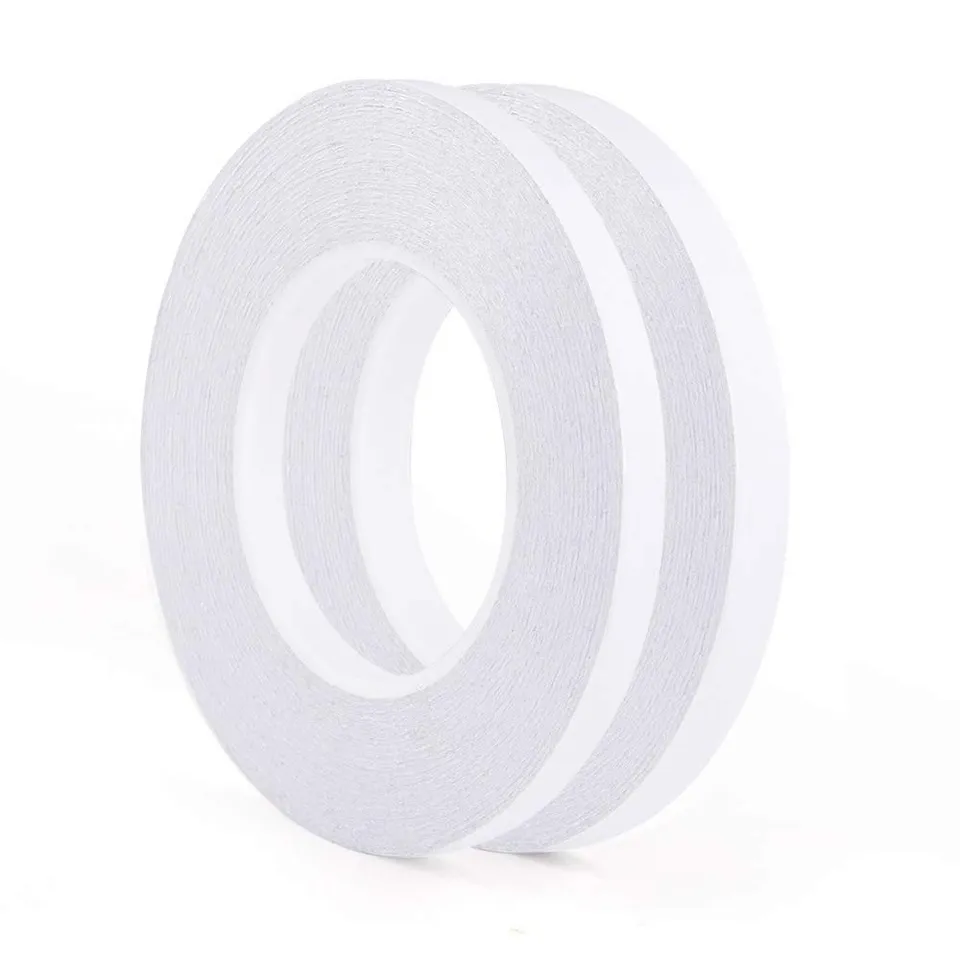 FEPITO Lot 2 Ruban Adhésif Double Face 9mm+12mm x35m