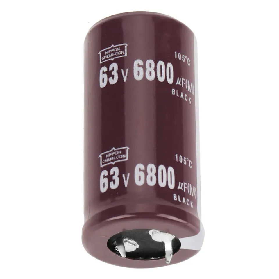 FTVOGUE Condensateur Électrolytique 63V 6800uF Lot de 2