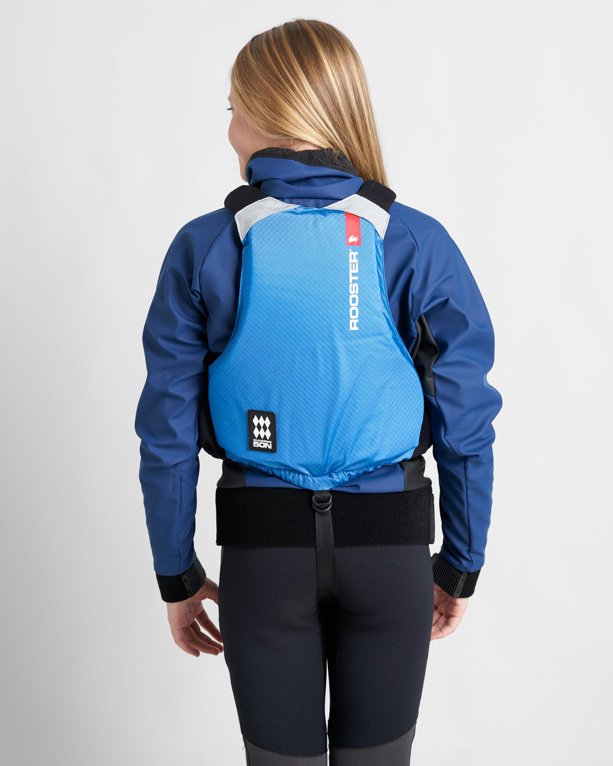 Rooster Buoyancy Aids gilet Junior Diamond noir 50N