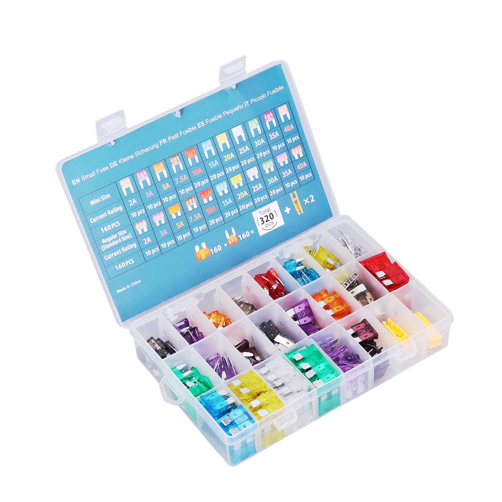 Tissting Kit Fusibles Lame Voiture 320 Pièces 2A-40A
