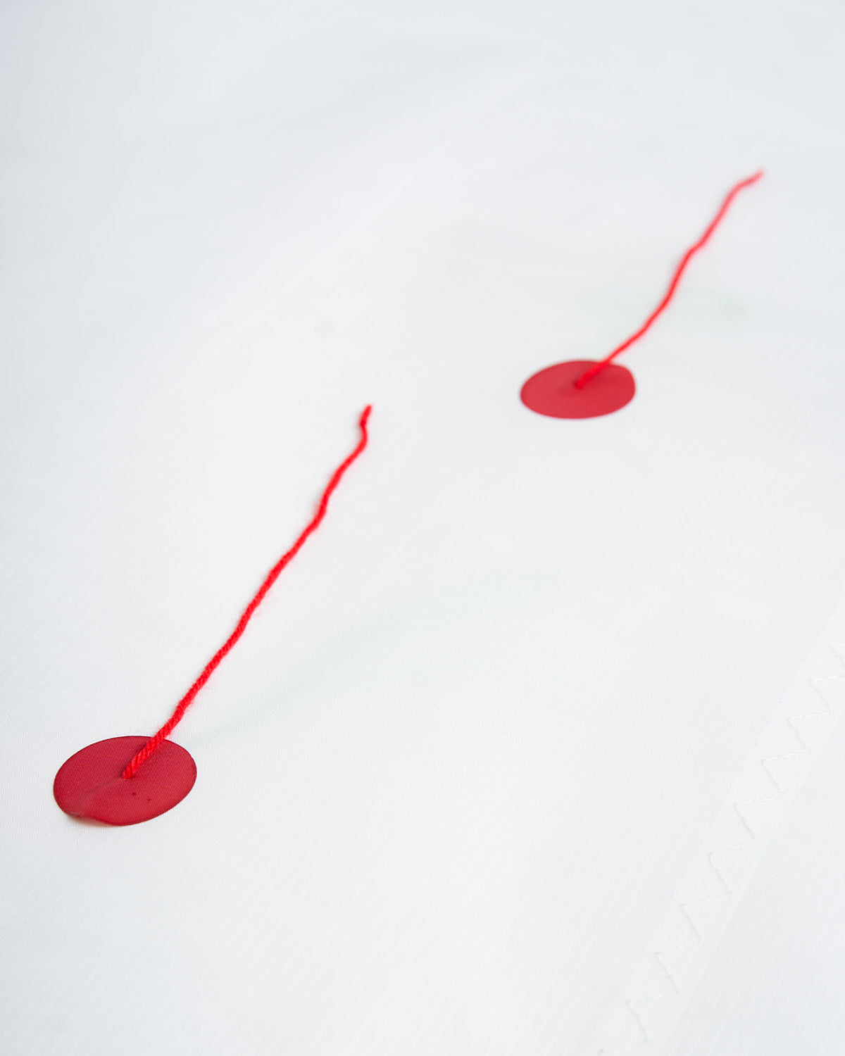 Rooster Telltales pennons Téflon 3 verts + 3 rouges