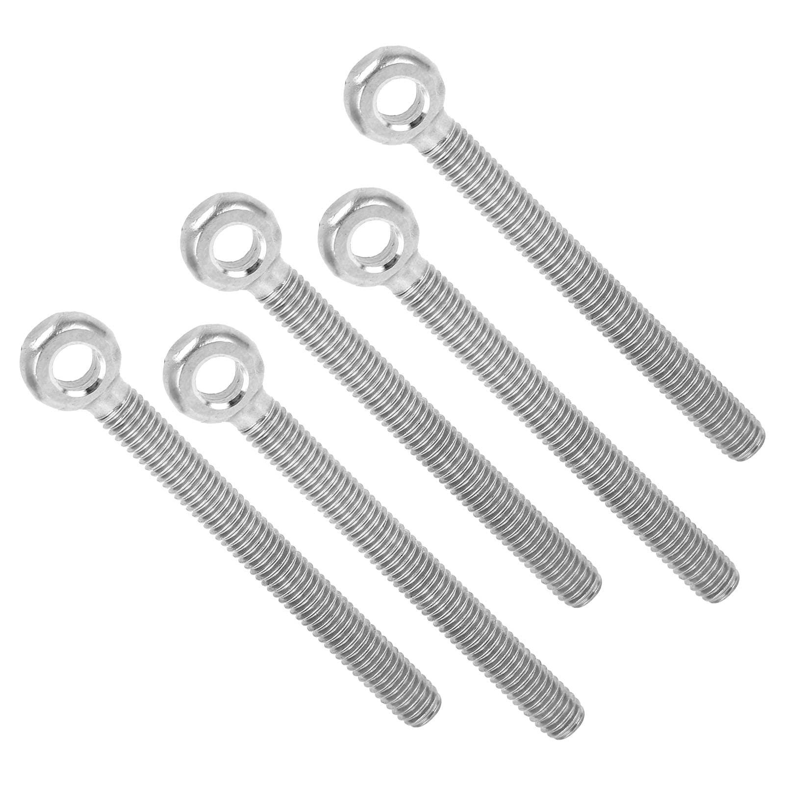 FTVOGUE M6x60 boulon à œil inox 304 lot de 10