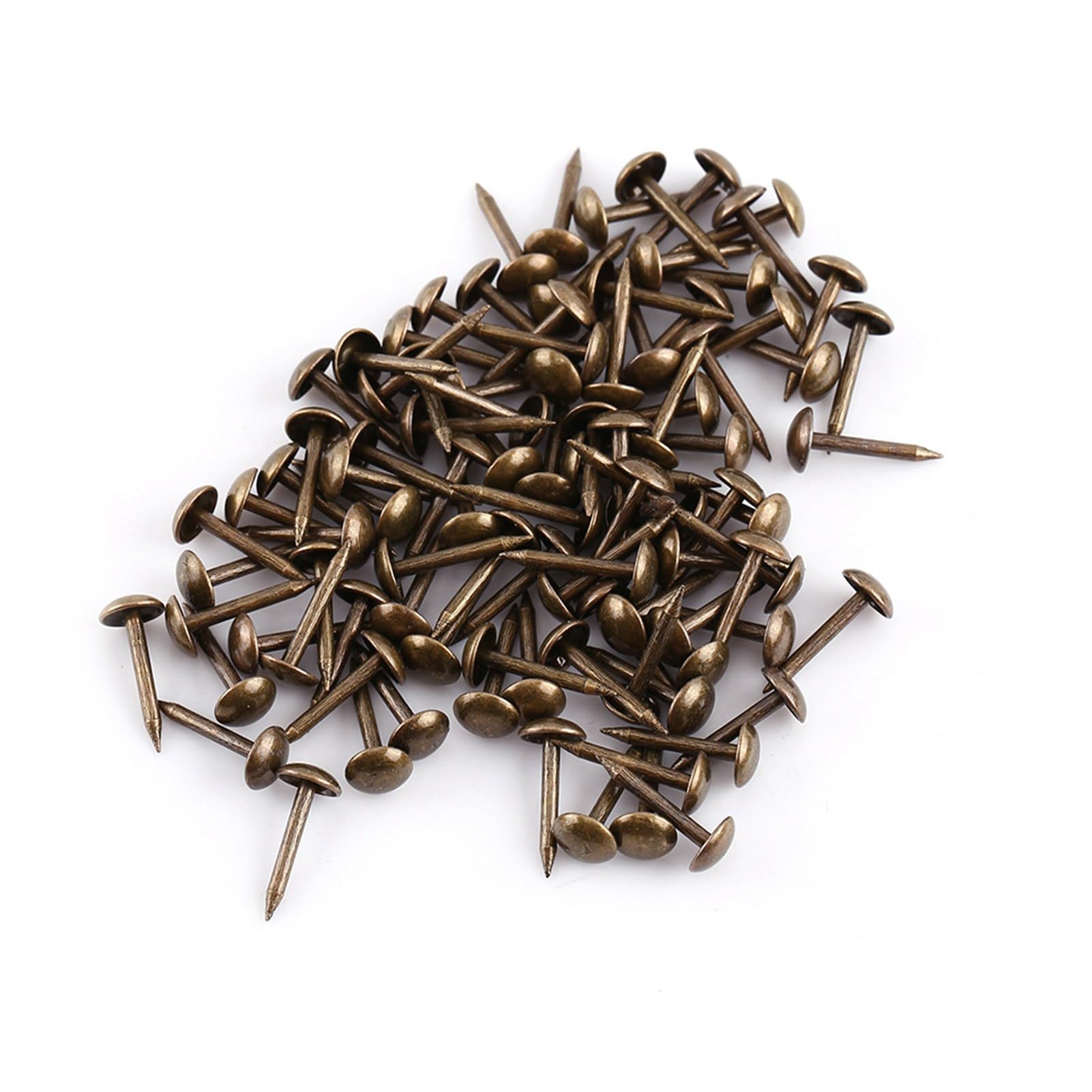 FTVOGUE Clous Tapissier Bronze 6x14mm 100 Pièces vintage