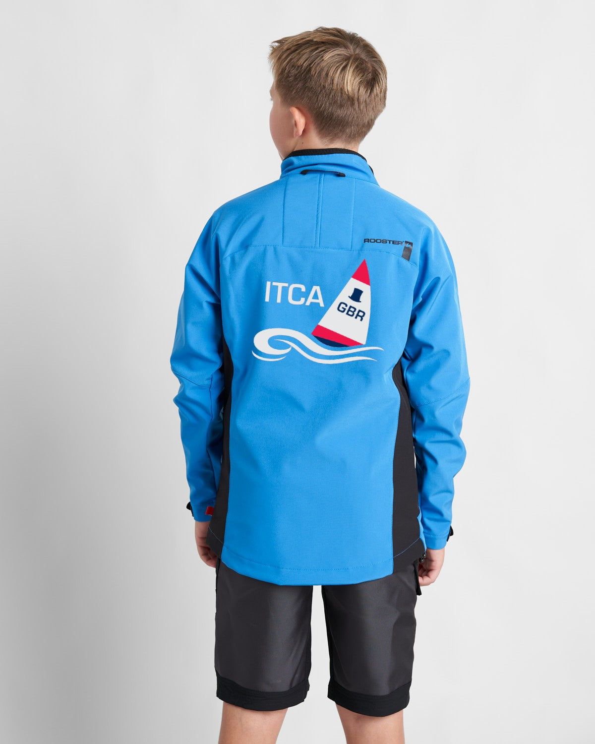 Rooster Coastal veste softshell junior sans capuche noir JL