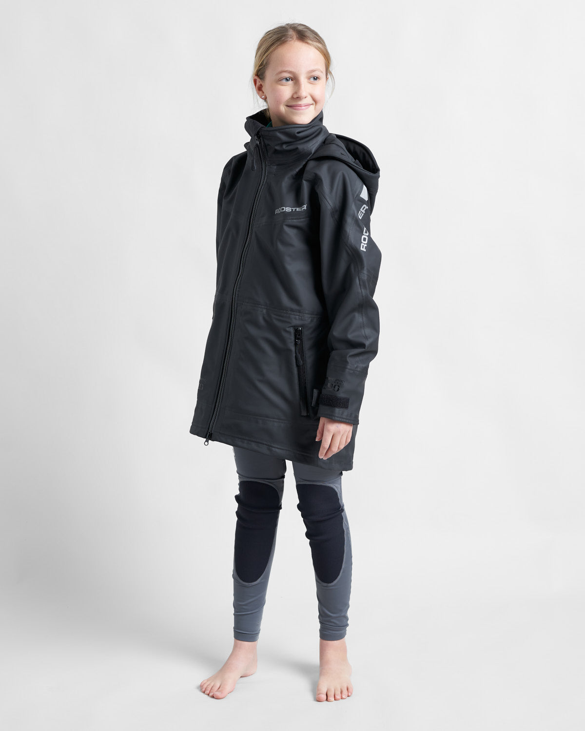Rooster Aquafleece Pro manteau gréement junior bleu encre