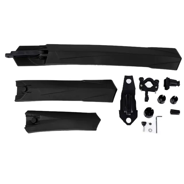 Tissting Garde-Boue Vélo Universel Lot 3 Noir VTT Route