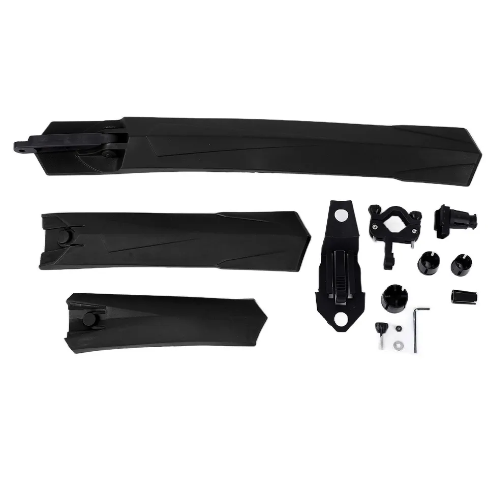 Tissting Garde-Boue Vélo Universel Lot 3 Noir VTT Route