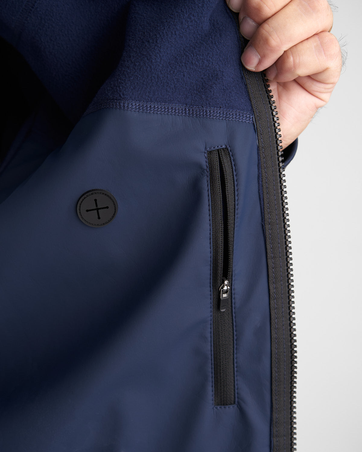 Rooster Pro Aquafleece Rigging Coat veste noire M/L
