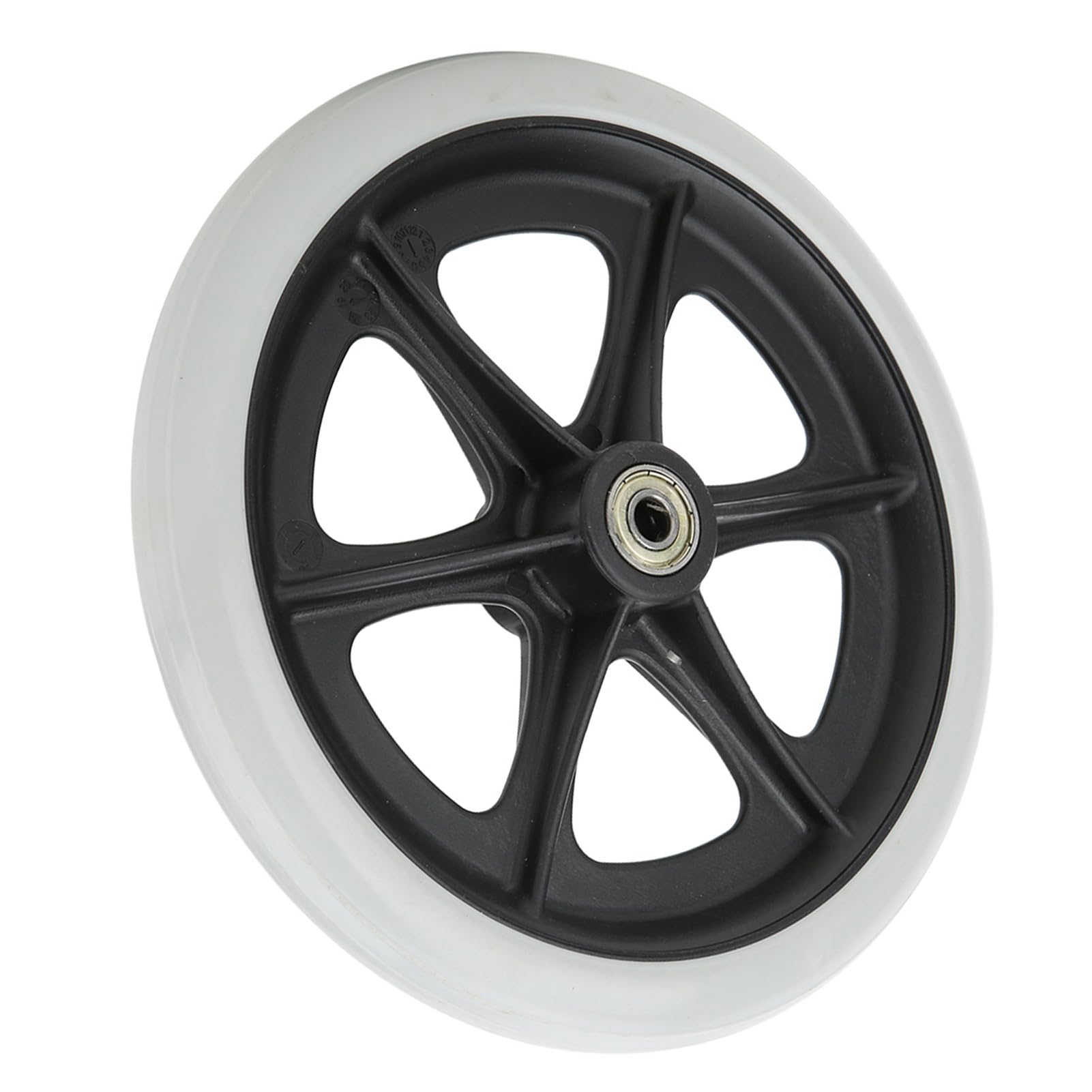 FTVOGUE Roue fauteuil roulant avant 8 pouces 200 mm gris