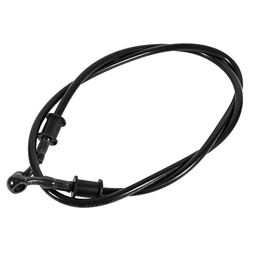 Ejoyous Tuyau frein moto acier tressé noir 600 mm