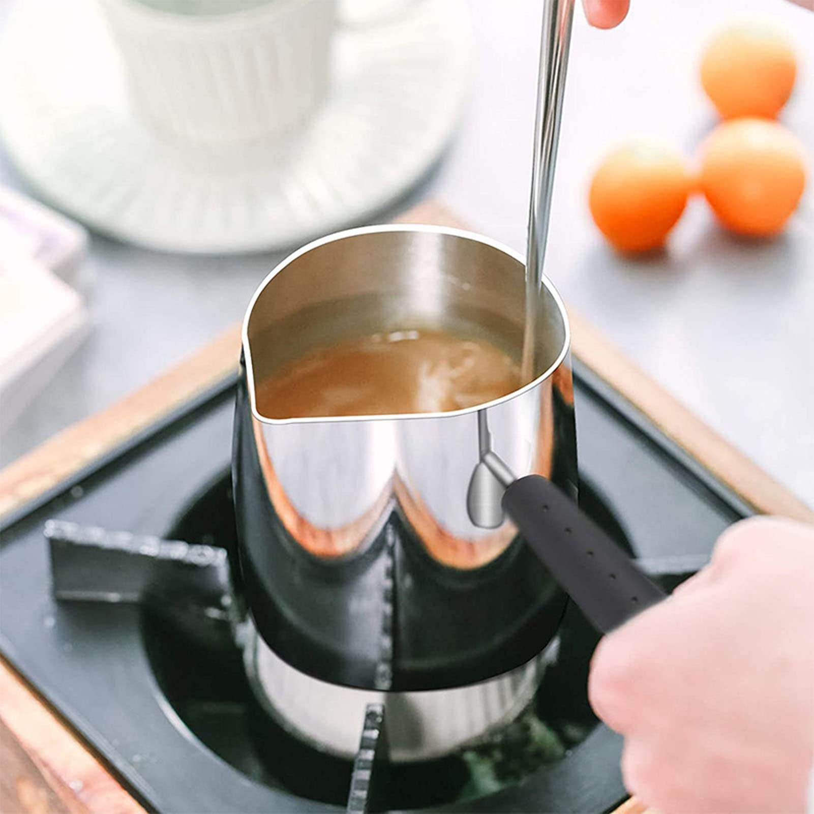 Tissting Cafetière Turque 350ml Inox Induction Gaz