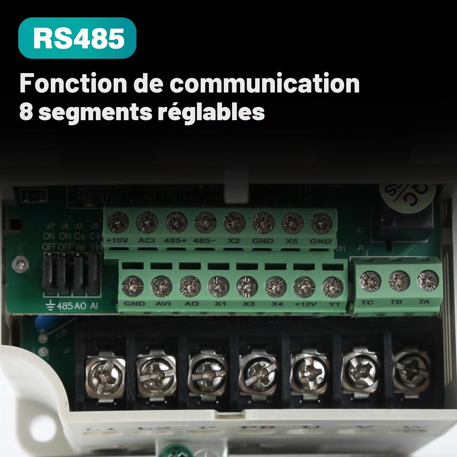 Jadeshay Variateur Fréquence 220V 0,75kW Mono Triphasé VFD