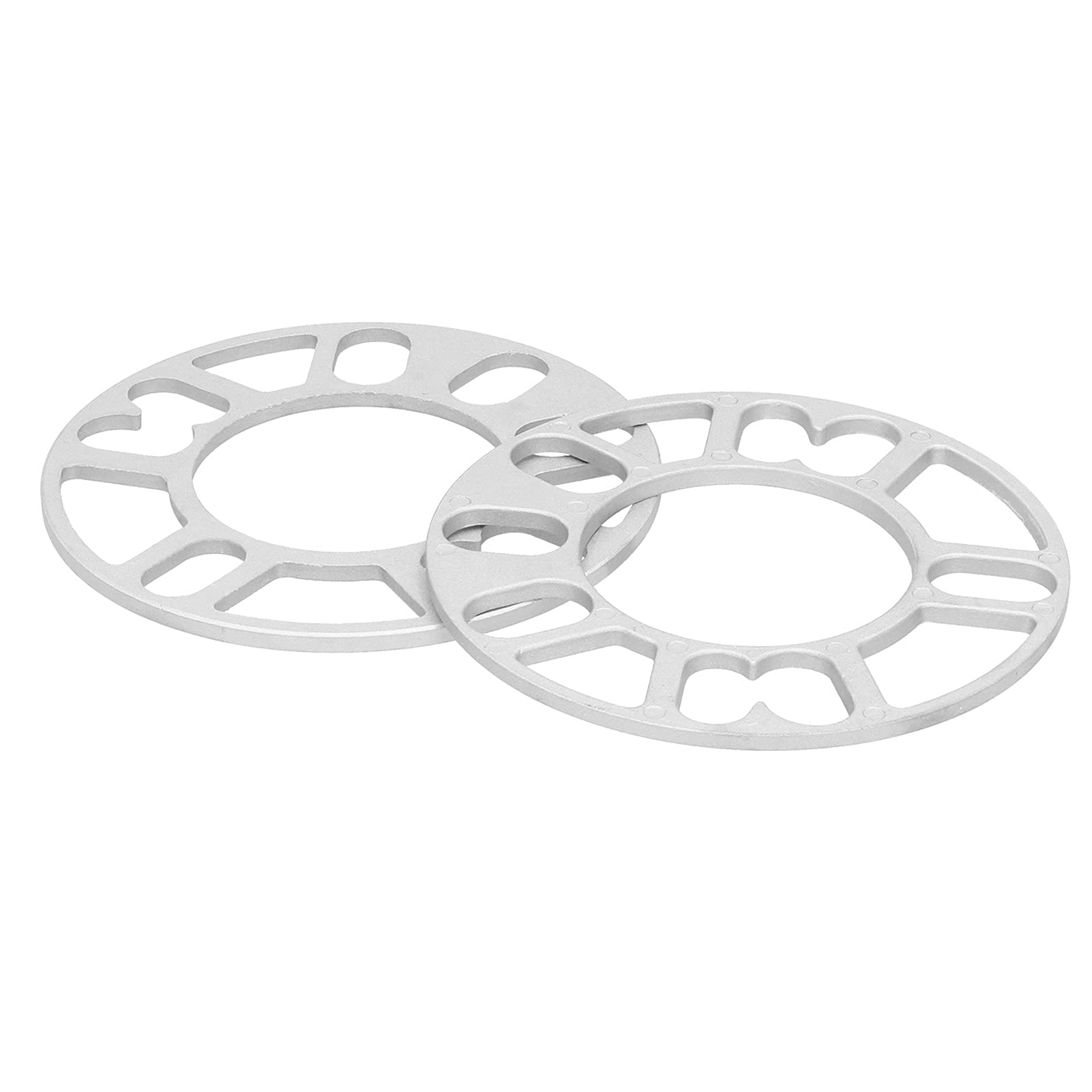 Tissting Vehicle Boat Accessories Entretoise Roue 5mm Argent Lot 2