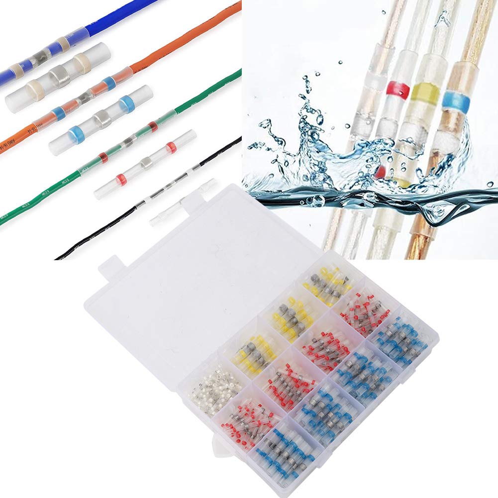 FTVOGUE Connecteur à souder thermorétractable étanche 300 pcs